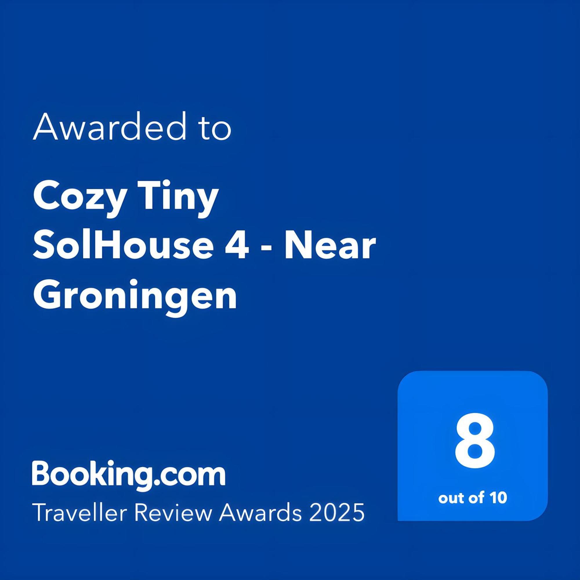 Cozy Tiny Solhouse 4 - Near Groningen Villa Kropswolde ภายนอก รูปภาพ